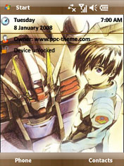 Gundam Seed ppc theme